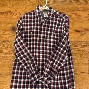 Men’s LLBean flannel size Large slightly fitted